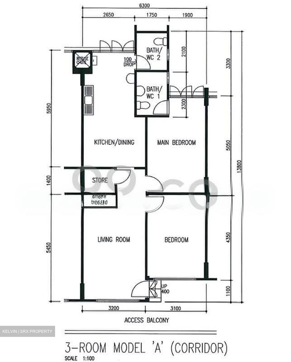 Blk 139 Potong Pasir Avenue 3 (Toa Payoh), HDB 3 Rooms #566777671